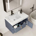 Oakland 16″ x 11″ White Rectangular Undermount Ceramic Bathroom Sink with Overflow Drain – Model# LVU1612-W