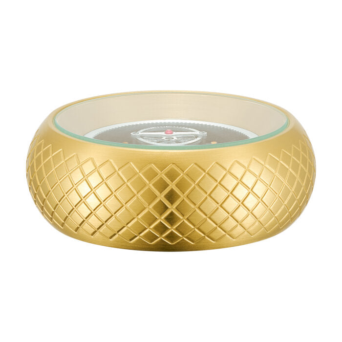 Chrono Model: RVF5234SG Ruvati Chrono Two Handle Watch Mechanism Luxury Widespread Bathroom Faucet in Brushed Gold- RVF5234SG