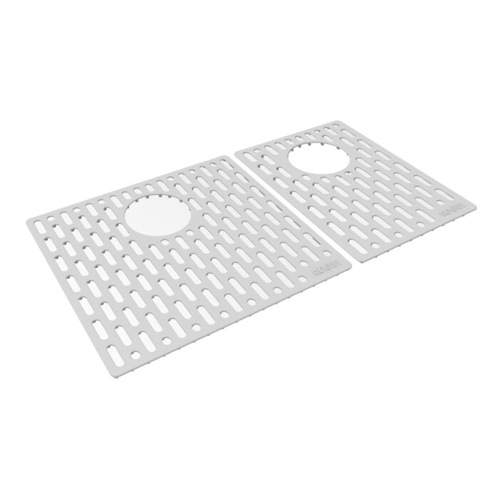 epiRock Model: RVG1327WB Ruvati 33-inch epiRock Workstation Warm White Double Bowl Topmount Kitchen Sink – RVG1327WB