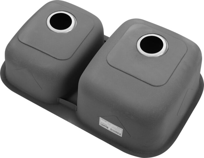 Parmi Model: RVM4310 Ruvati 32-inch Undermount 60/40 Double Bowl 16 Gauge Stainless Steel Kitchen Sink – RVM4310