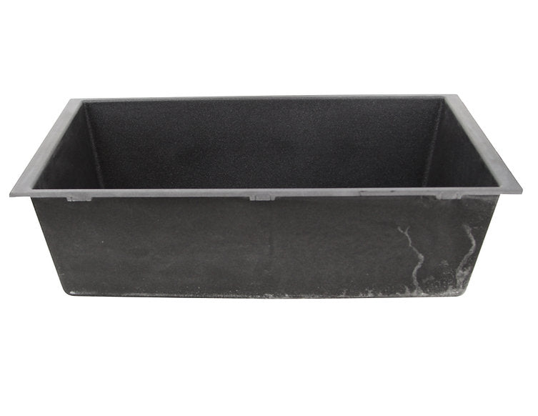 Nantucket Sinks -33" Undermount Granite Composite Sink In Black Model# PR3320-BL-UM