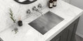 Ariaso Ruvati 30" x 14" Brushed Stainless Steel Rectangular Bathroom Sink Undermount – Model# RVH6120ST