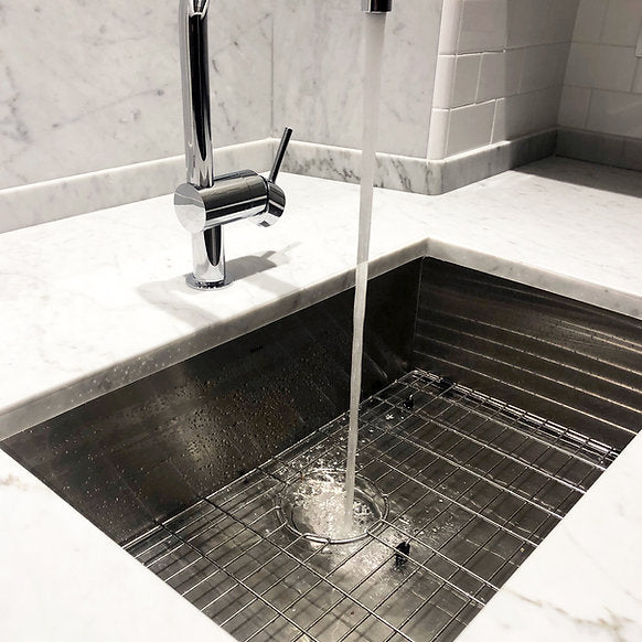 Nantucket Sinks - 28" Pro Series Large Rectangle Single Bowl Undermount Zero Radius Stainless Steel Kitchen Sink Model# ZR2818-16