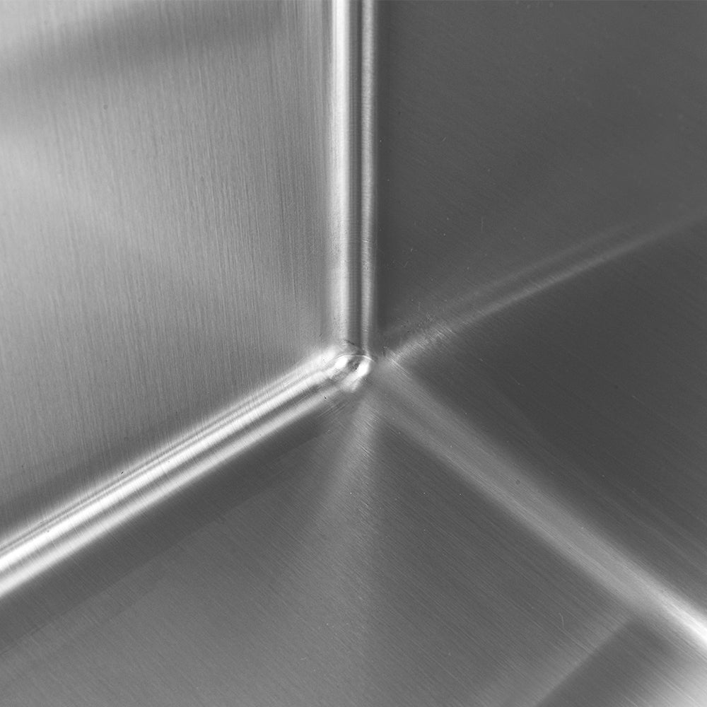 30″ Fabricated Undermount Single Bowl Stainless Steel Kitchen Sink-Model # KSH30189L