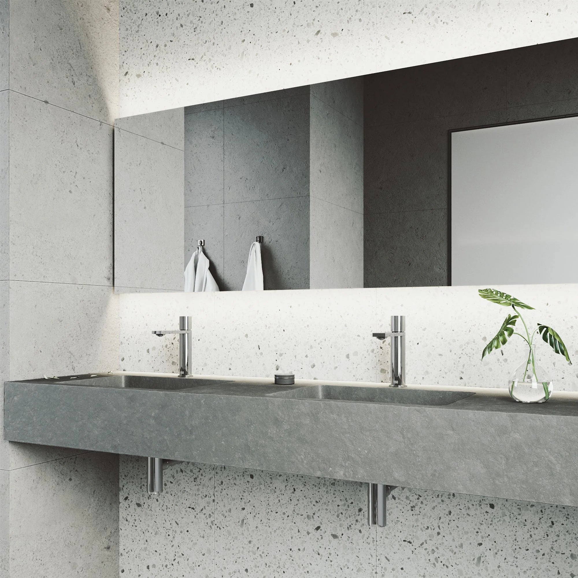 VIGO - Elan Single Hole Bathroom Faucet In Chrome Model# VG01045CH