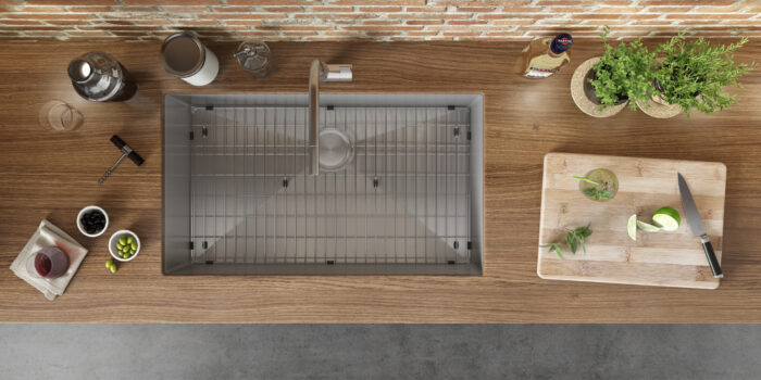 Gravena Model: RVH7300 Ruvati 30-inch Undermount 16 Gauge Stainless Steel Rounded Corners Kitchen Sink Single Bowl – Model# RVH7300