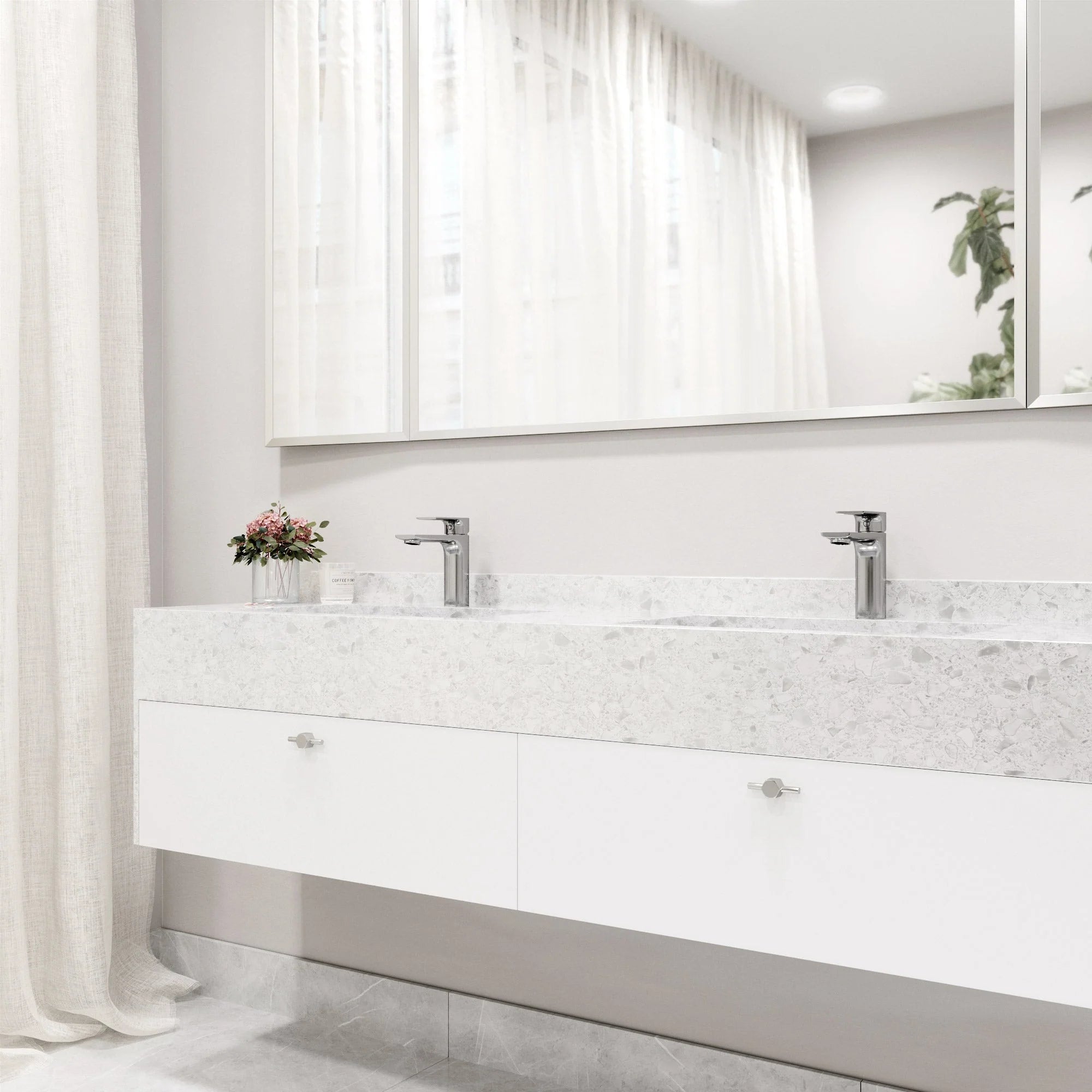 VIGO - Davidson Single Hole Single Lever Bathroom Faucet In Chrome Model# VG01043CH