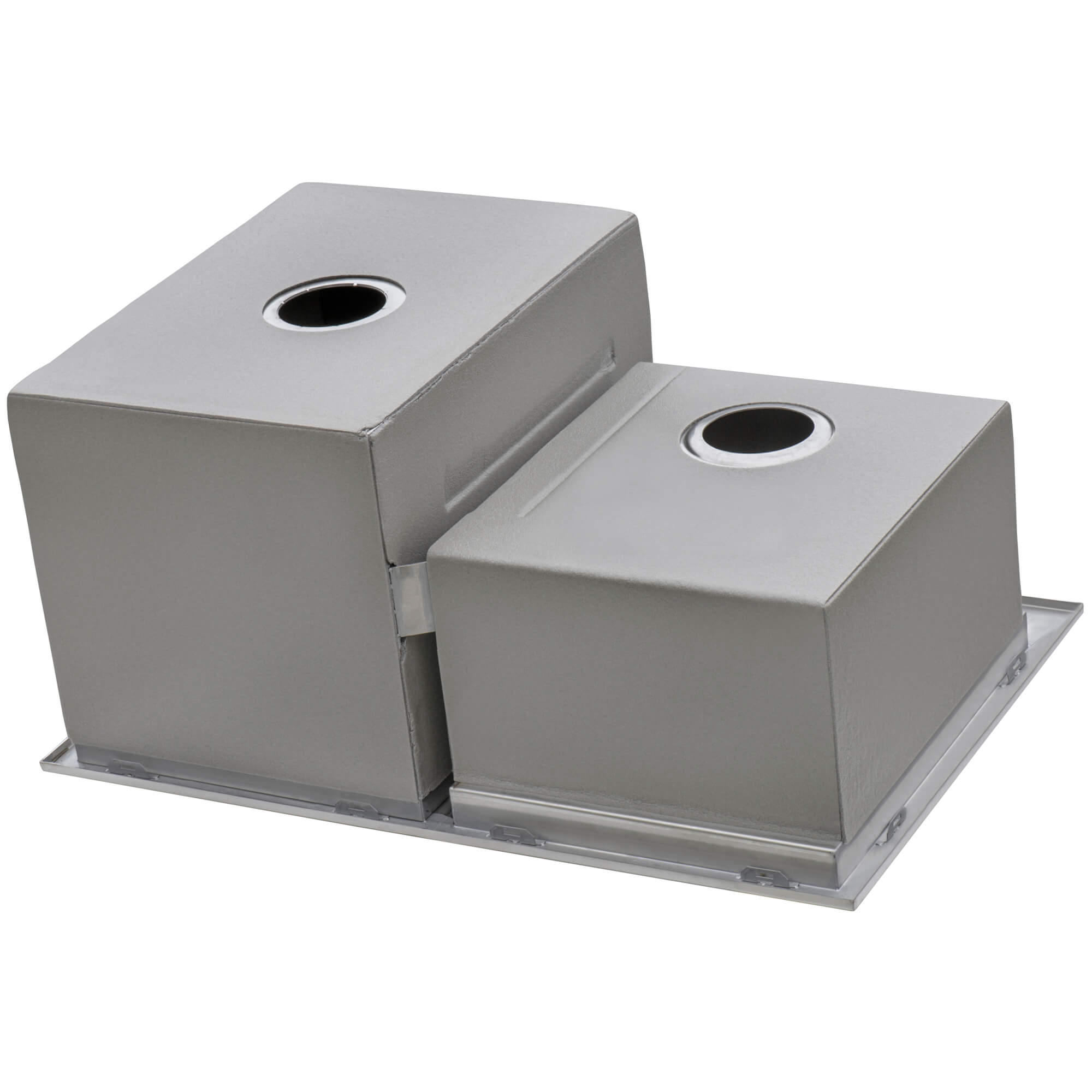 Merino Model: RVQ6290 Ruvati Insulated Ice Chest and Outdoor Sink 29 x 20 inch BBQ Workstation Topmount T-316 Stainless Steel – RVQ6290