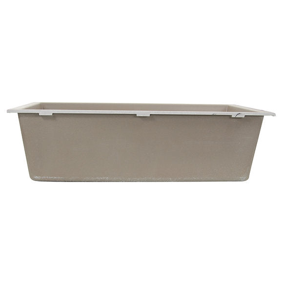 Nantucket Sinks -33" Undermount Granite Composite Sink In Truffle Color Model# PR3320-TR-UM