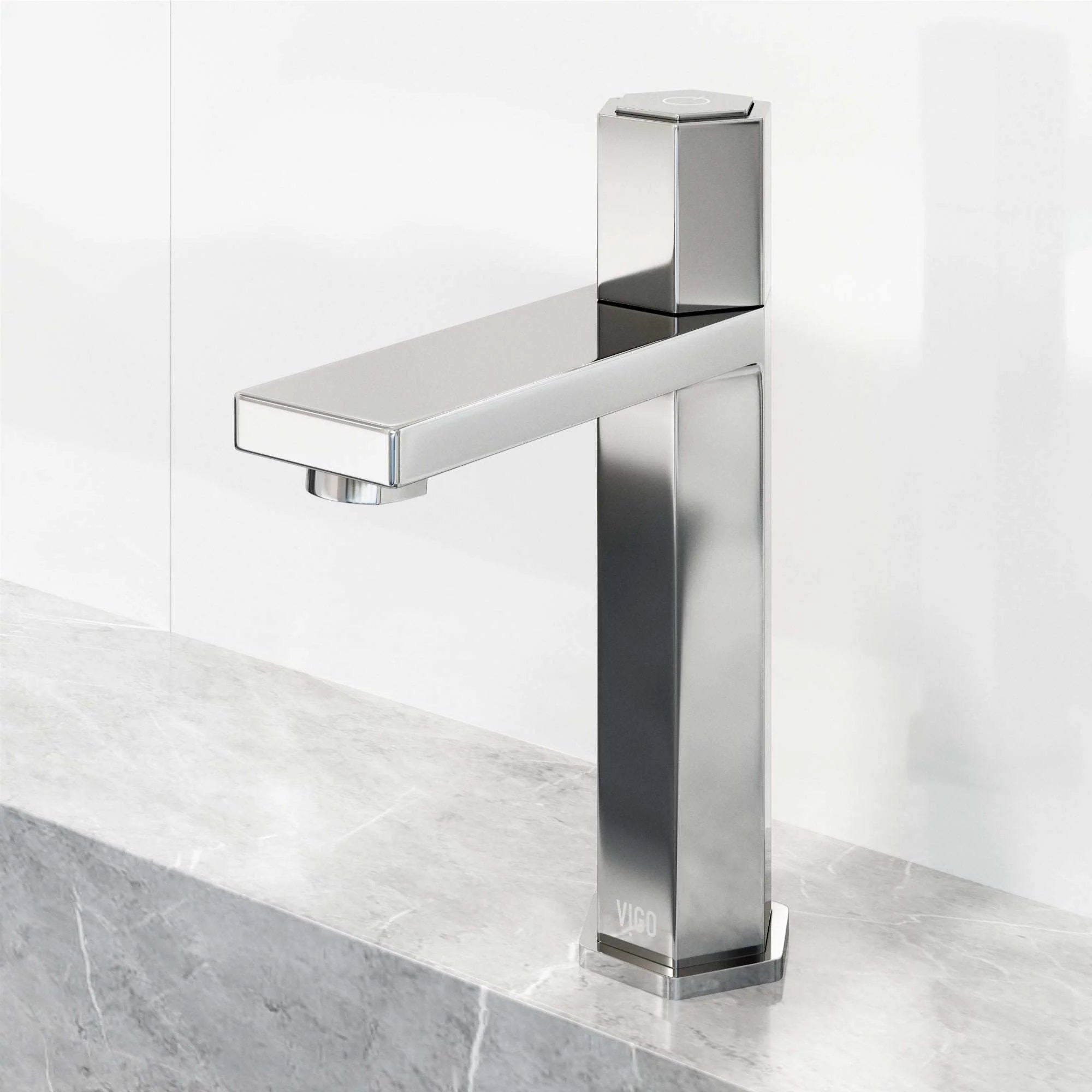 VIGO - Hart Nova Single Hole Bathroom Faucet In Chrome Model# VG01053CH