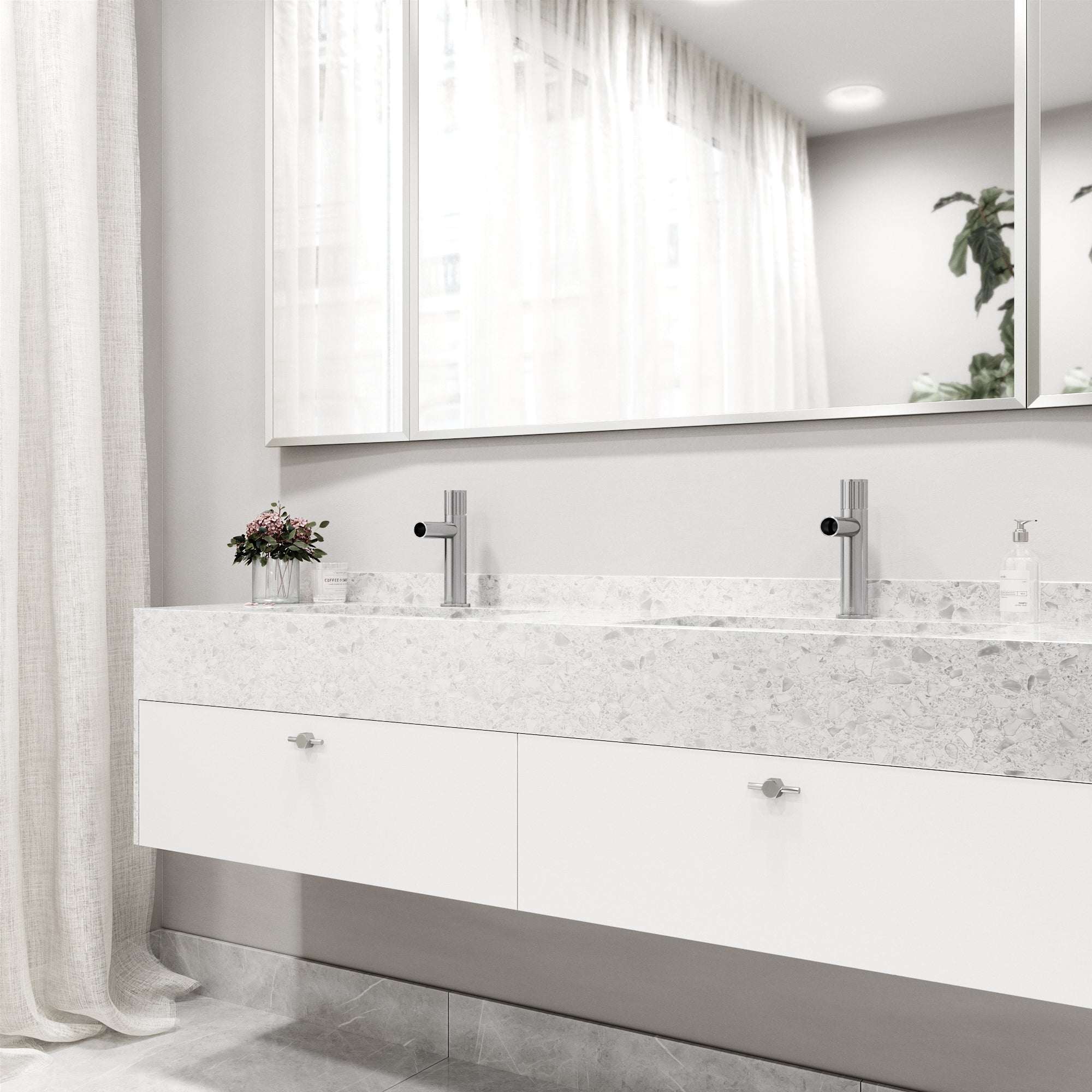 VIGO - Ashford Single Hole Bathroom Faucet In Chrome Model# VG01052CH