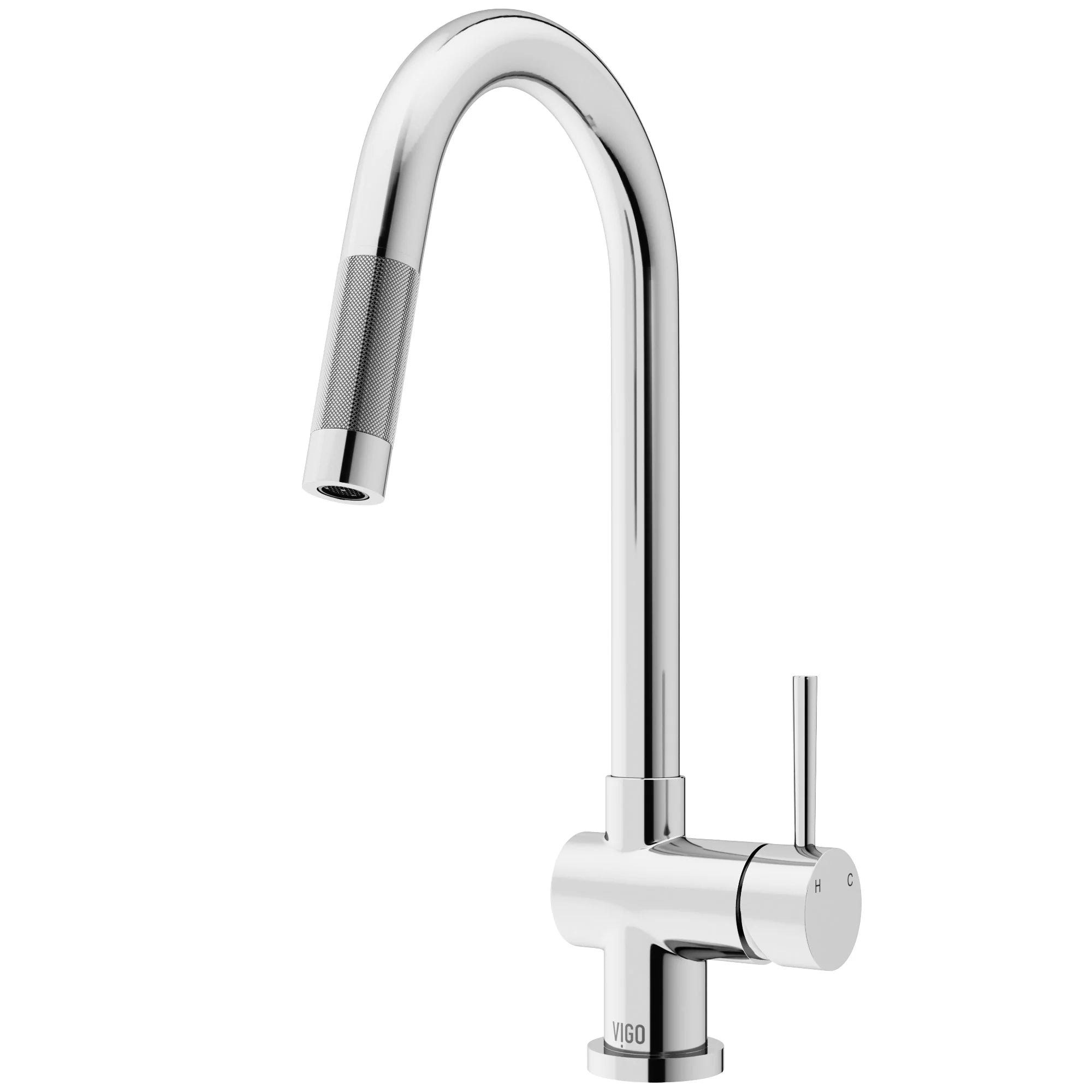 VIGO - Gramercy 17" Single Handle Smart Pull-Down Kitchen Touchless Faucet In Chrome Model# VG02008CHS