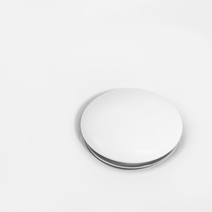 Pietra Ruvati 20" x 16" Bathroom Vessel Sink Gold Decorative Art Above Vanity Counter White Ceramic – Model# RVB2016WG