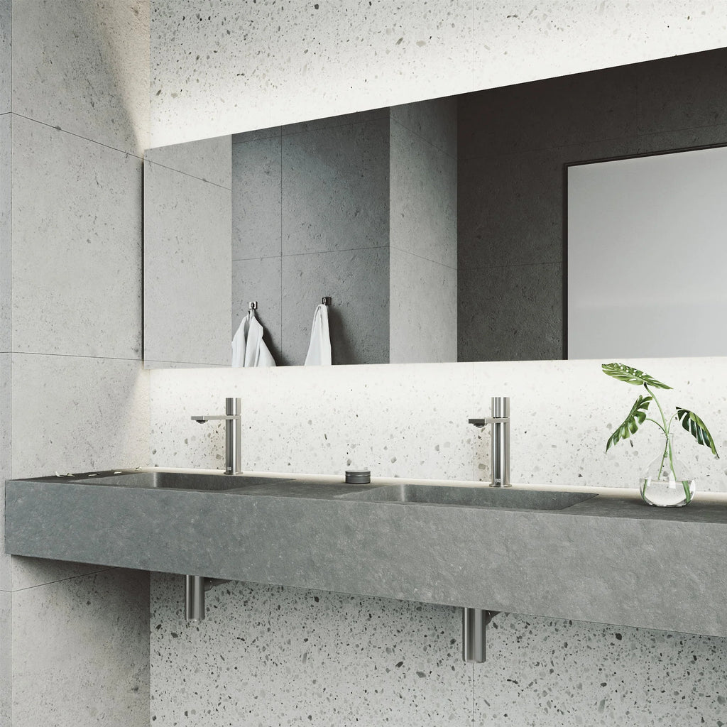 VIGO - Elan Single Hole Bathroom Faucet In Brushed Nickel Model# VG01045BN