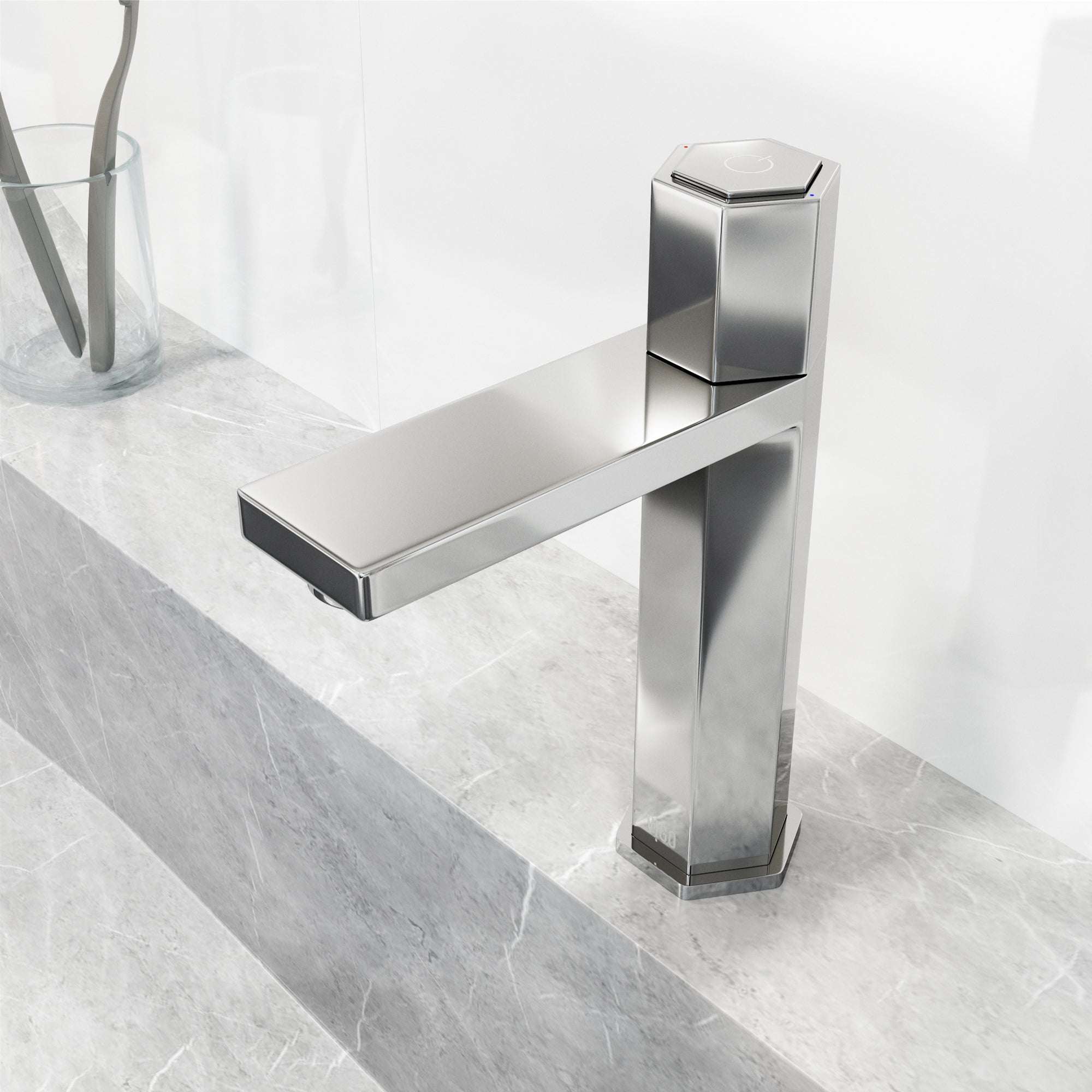 VIGO - Hart Nova Single Hole Bathroom Faucet In Chrome Model# VG01053CH
