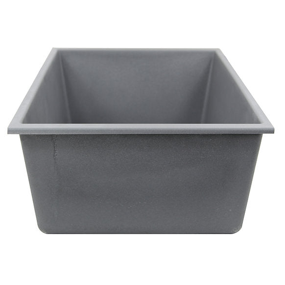 Nantucket Sinks -33" Undermount Granite Composite Sink In Titanium Color Model# PR3320-TI-UM