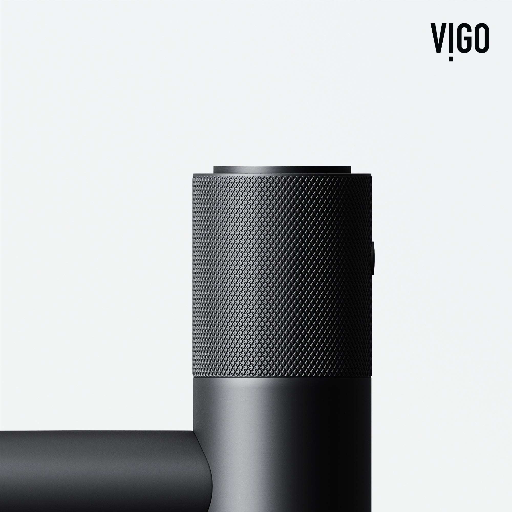 VIGO - Apollo Single Hole Bathroom Faucet In Matte Black Model# VG01048MB