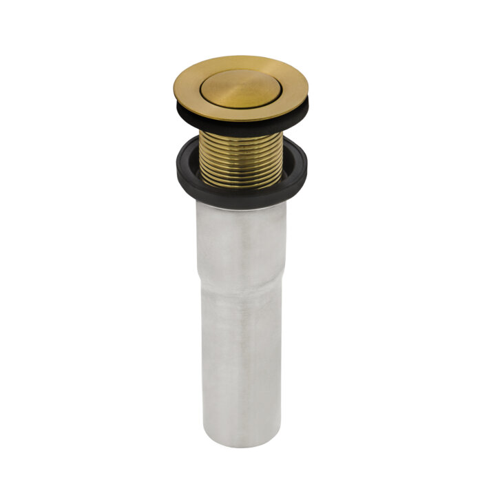 Ariaso Ruvati 30" x 14" Brushed Gold Rectangular Bathroom Sink Undermount – Model# RVH6120GG