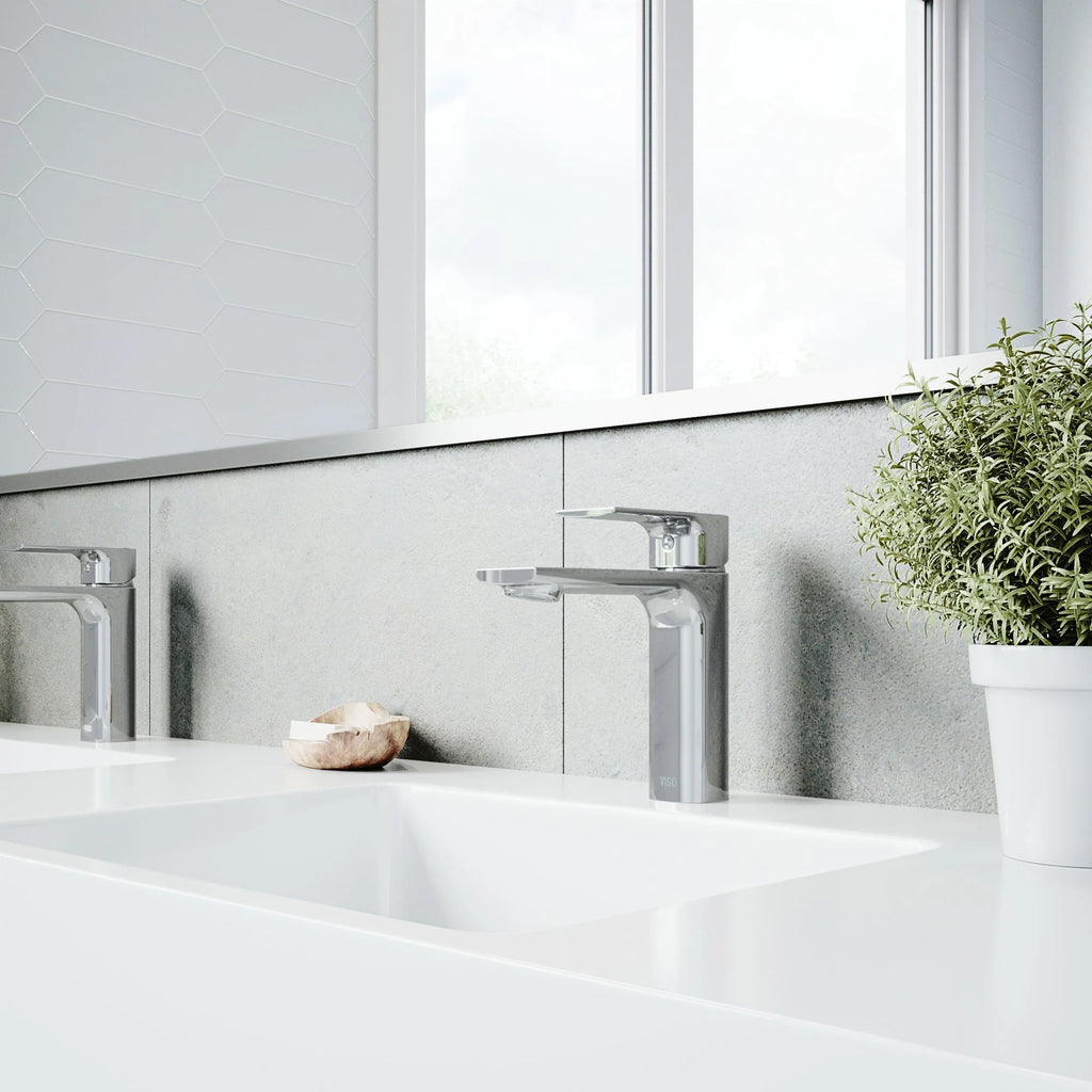 VIGO - Davidson Single Hole Single Lever Bathroom Faucet In Chrome Model# VG01043CH