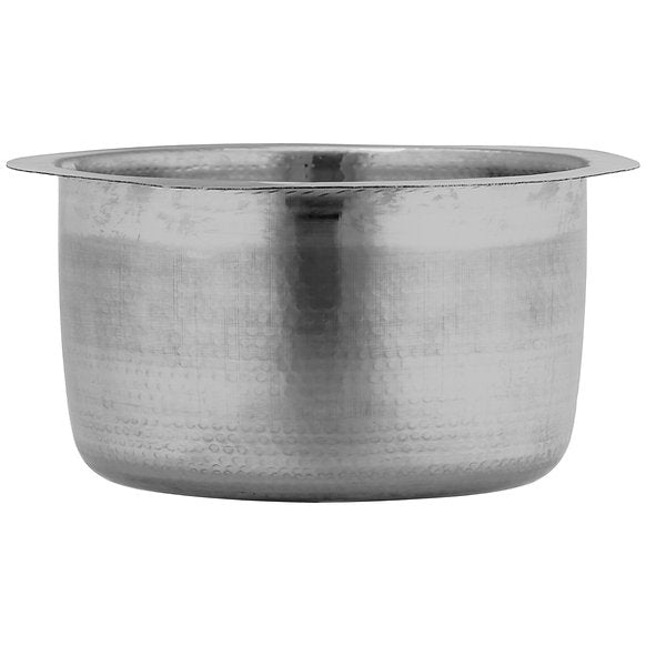 Nantucket Sinks -15" Hand Hammered Round Stainless Steel Bar/Prep Sink Model# RS15-SSMF