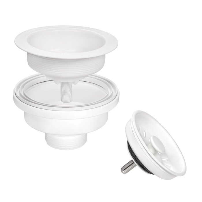 epiRock Model: RVG1325WB Ruvati 33-inch epiRock Workstation Warm White Topmount Kitchen Sink – RVG1325WB