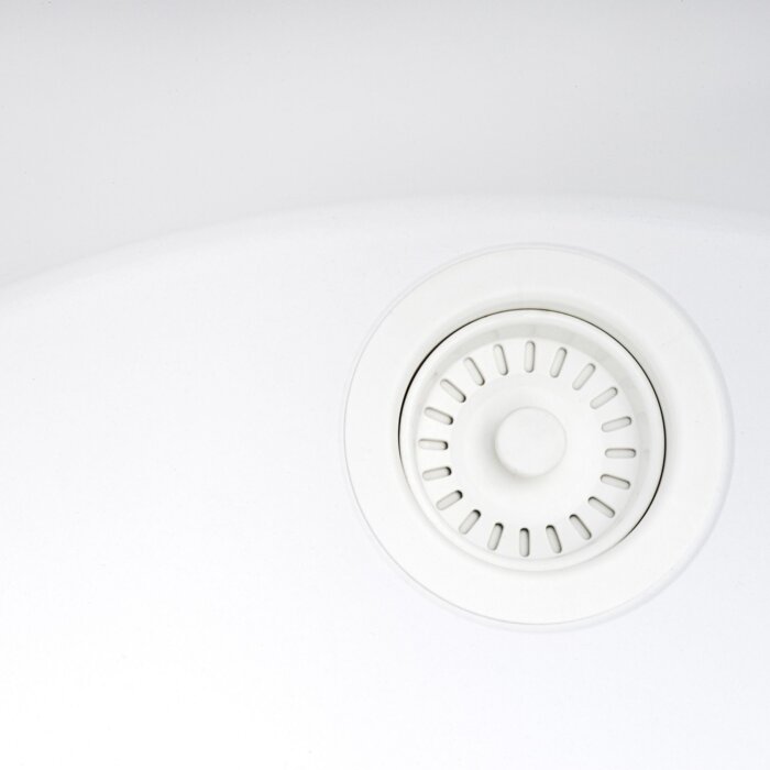 epiCube Model: RVG1634WH Ruvati 34-inch epiCube Granite Composite Quartz Workstation Drop-in Topmount Kitchen Sink Arctic White Matte – RVG1634WH