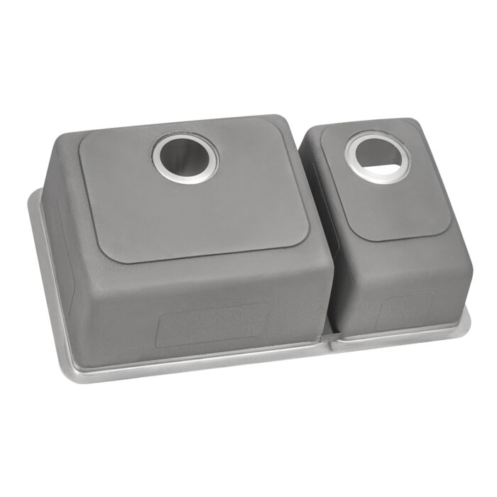 Modena Model: RVM5307 Ruvati 32-inch Undermount Kitchen Sink 30/70 Double Bowl 16 Gauge Stainless Steel – RVM5307