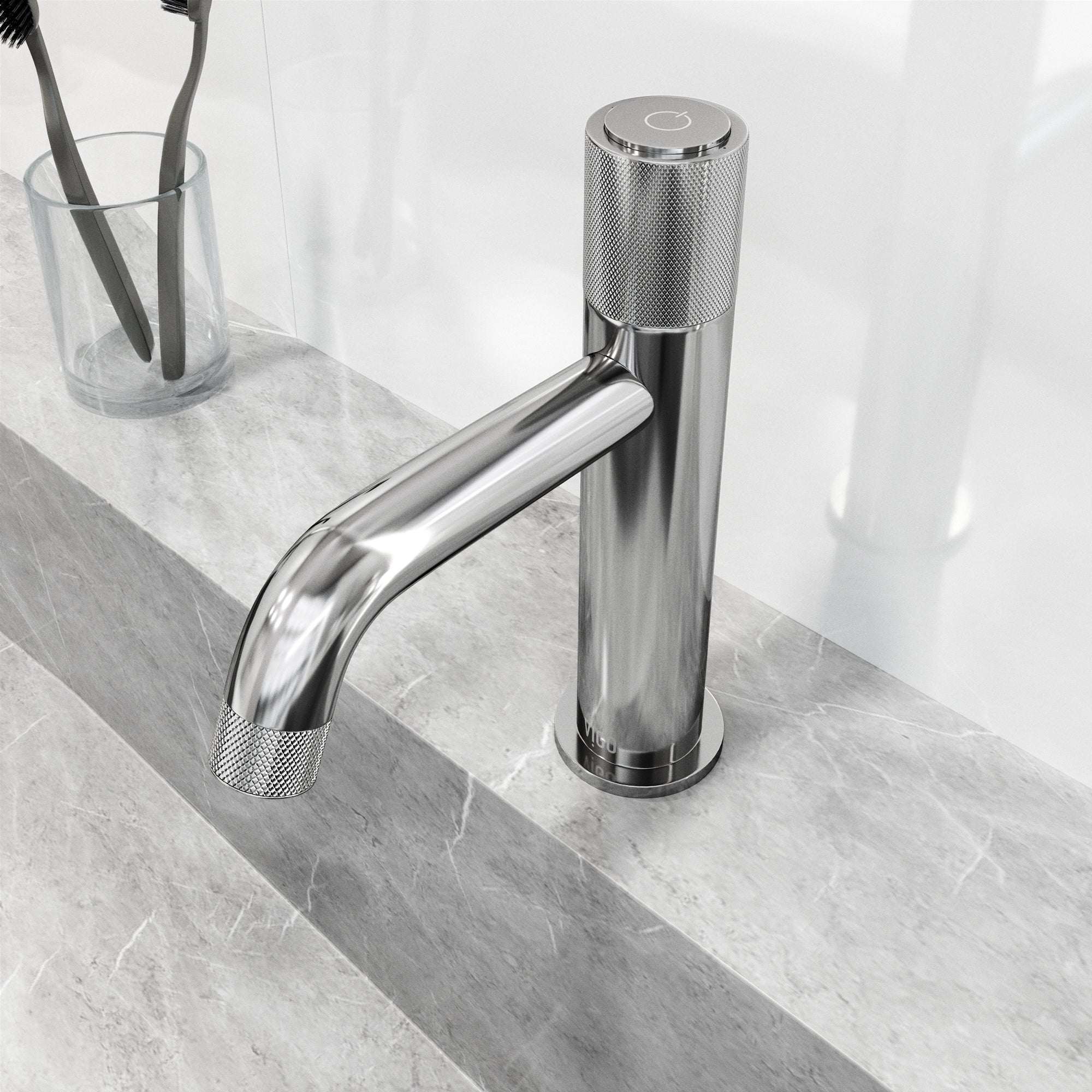 VIGO - Apollo Single Hole Bathroom Faucet In Chrome Model# VG01048CH