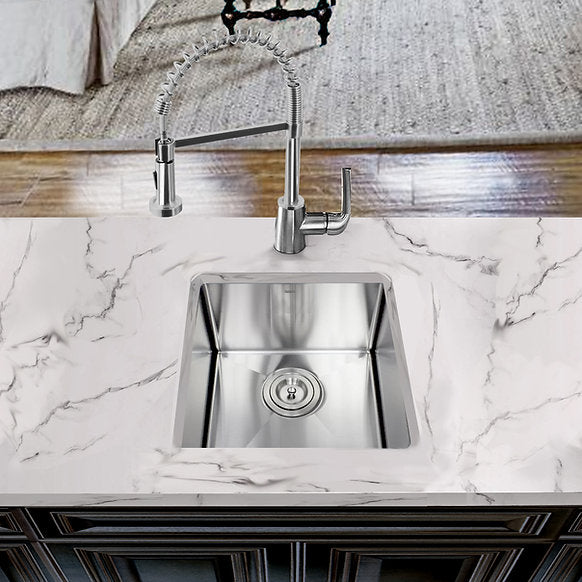 Nantucket Sinks - Pro Series Stainless Steel Undermount Small Radius Bar/Prep Sink Model# SR1515