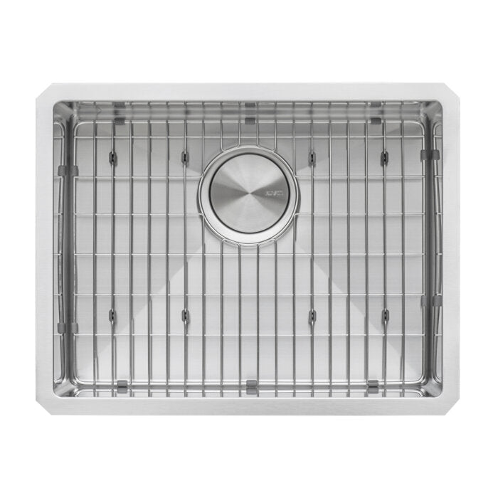 Gravena Ruvati 23-inch Undermount Stainless Steel Kitchen Sink 16 Gauge Rounded Corners Single Bowl – Model# RVH7123