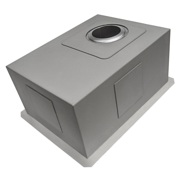 Terraza Ruvati 14" Matte Gold Stainless Steel Undermount Bar Prep Sink – Model# RVH7114GG