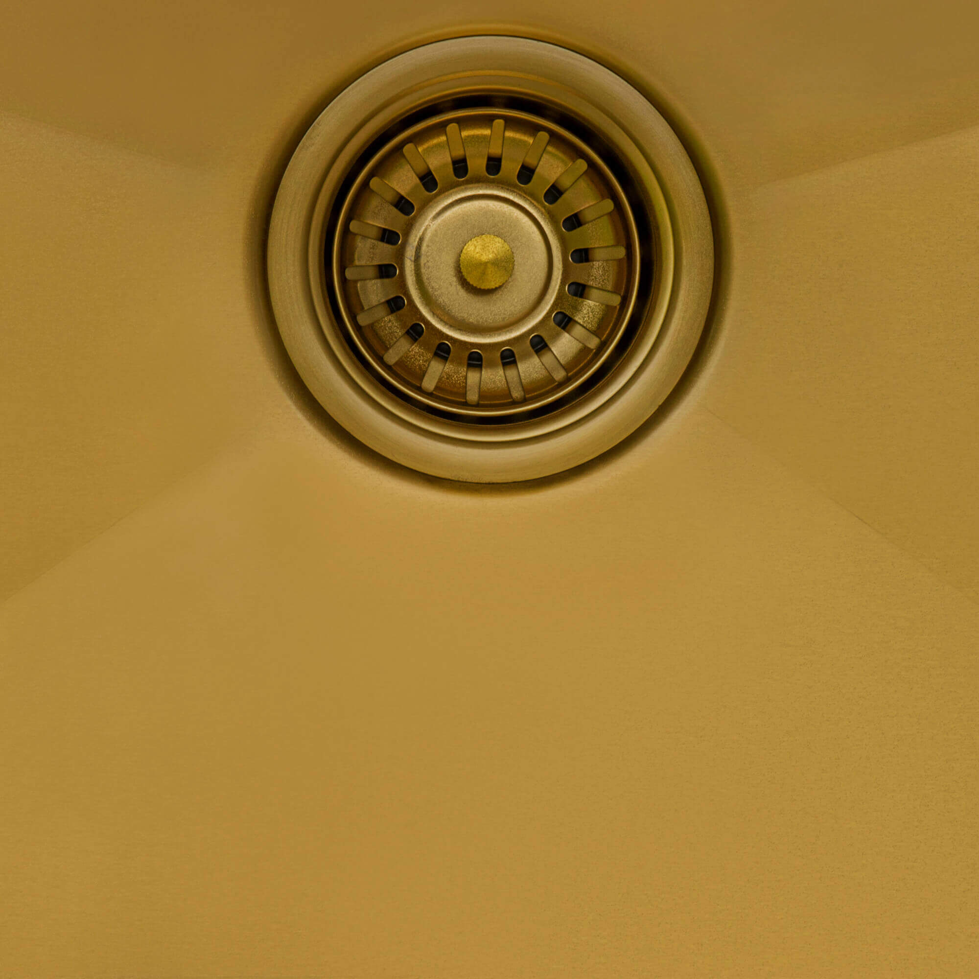 Giana Ruvati 30" Matte Gold Workstation Undermount Kitchen Sink Single Bowl – Model# RVH6530GG