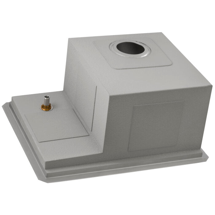 Ibiza Ruvati Glass Rinser and Sink Combo 22" Workstation for Wet Bar Bottle Washer Undermount – Model# RVH8542ST
