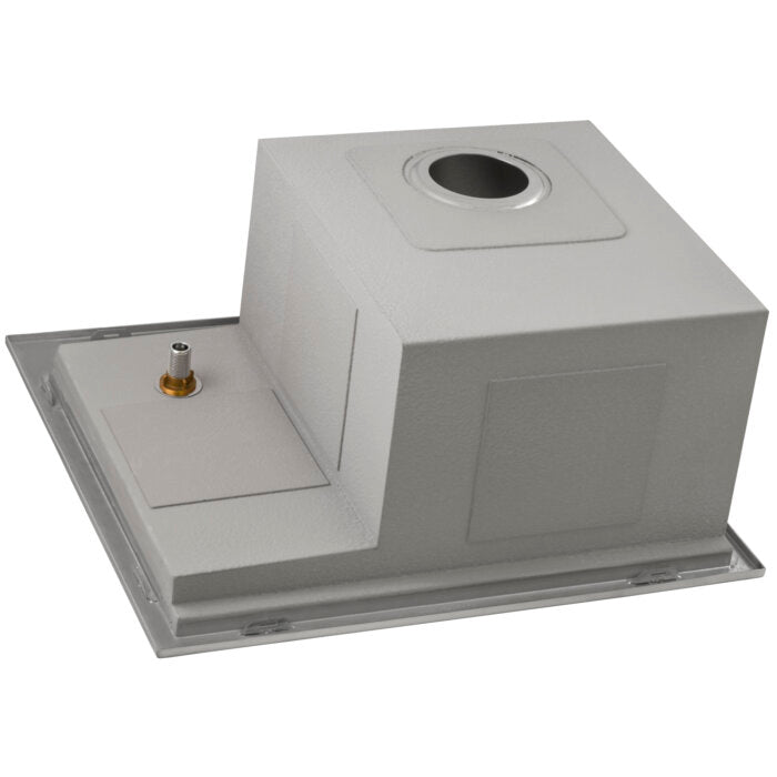 Ibiza Model: RVH8262ST Ruvati Glass Rinser and Sink Combo 22" Workstation for Wet Bar Bottle Washer Drop in Top Mount – Model# RVH8262ST