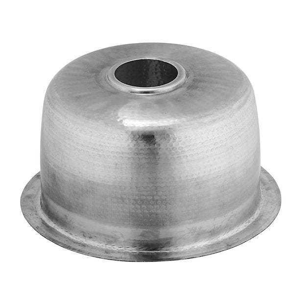 Nantucket Sinks -15" Hand Hammered Round Stainless Steel Bar/Prep Sink Model# RS15-SSMF