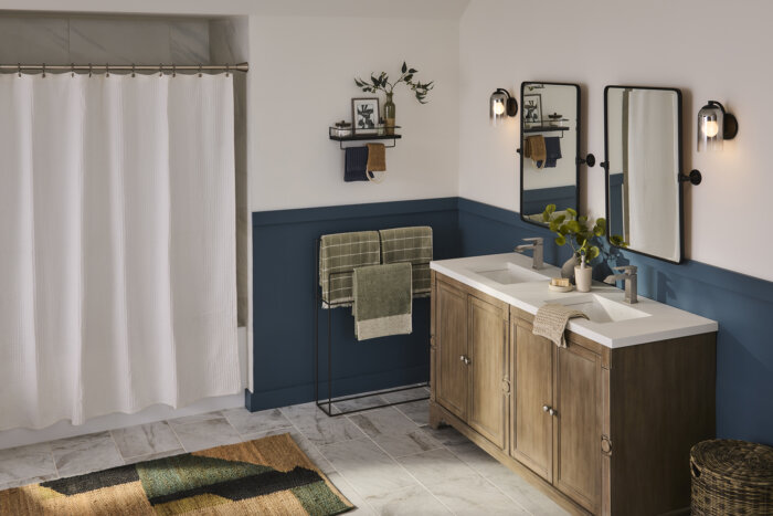 Krona Model: RVB0718BC Ruvati 16 x 11-3/4 inch Undermount Bathroom Vanity Sink Biscuit Rectangular Porcelain Ceramic with Overflow – RVB0718BC