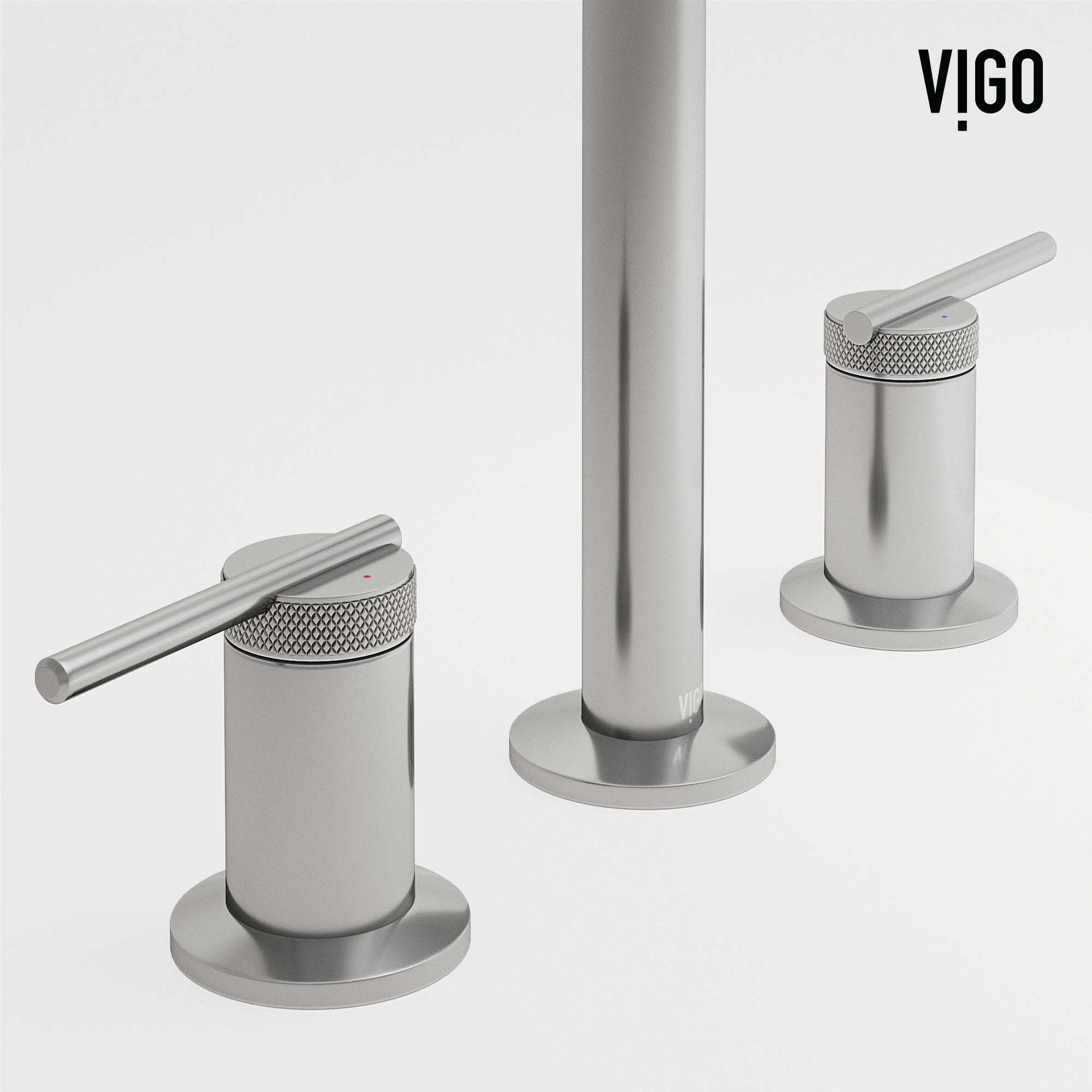 VIGO - Sterling Widespread 2 Handle Bathroom Faucet In Chrome Model# VG01304CH