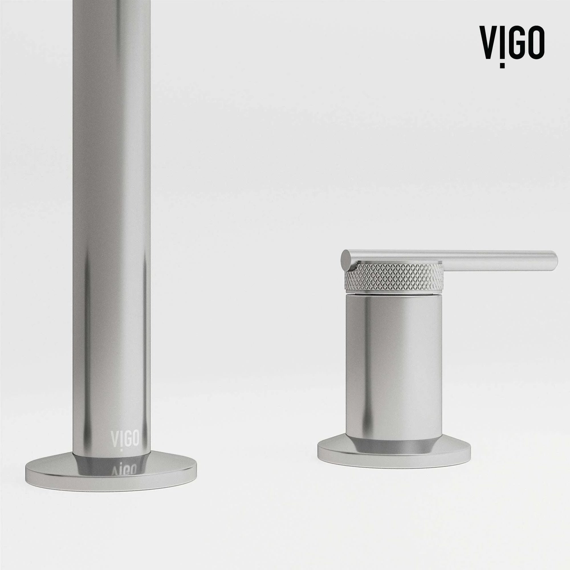 VIGO - Sterling Widespread 2 Handle Bathroom Faucet In Chrome Model# VG01304CH