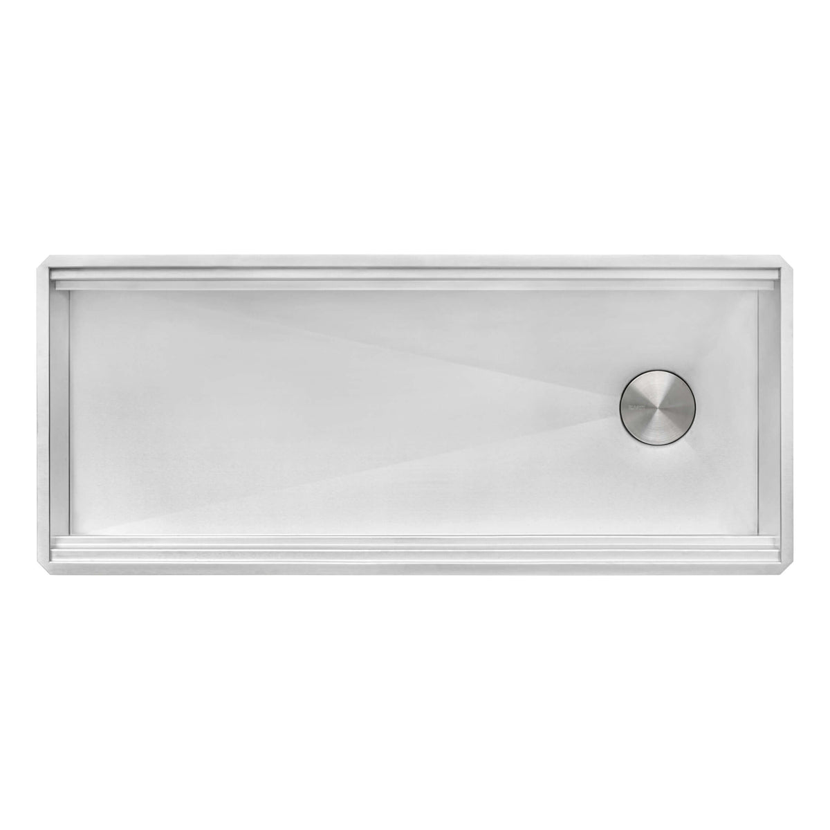Dual-Tier Nova Model: RVH8335 Ruvati 45-inch Workstation Two-Tiered Ledge Kitchen Sink Undermount 16 Gauge Stainless Steel – RVH8335