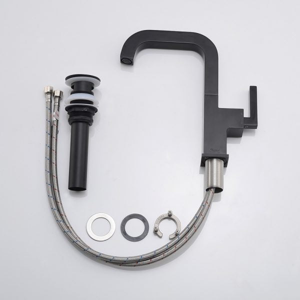 Oakland Single Handle Bathroom Sink Faucet with Pop Up Drain in MB Model# KSB1142MB