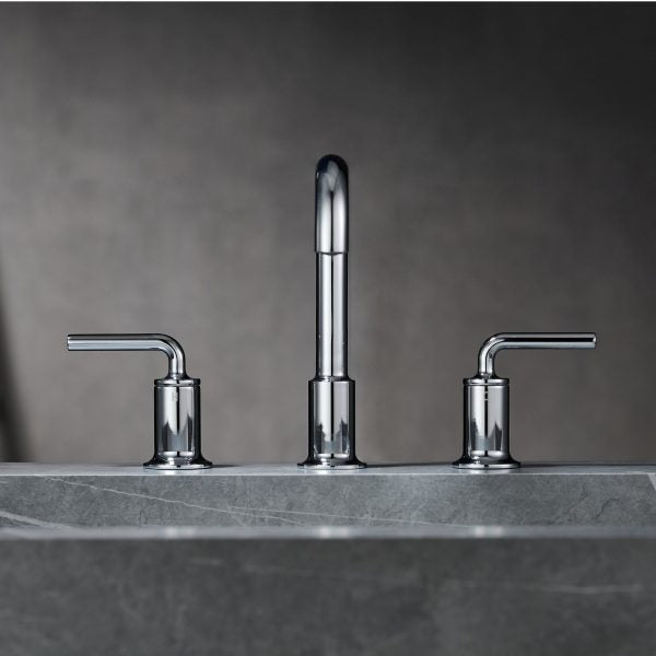 Oakland Wide Spread 3 Hole Bathroom Sink Faucet with Pop Up Drain in Chrome Model# KSB8236C