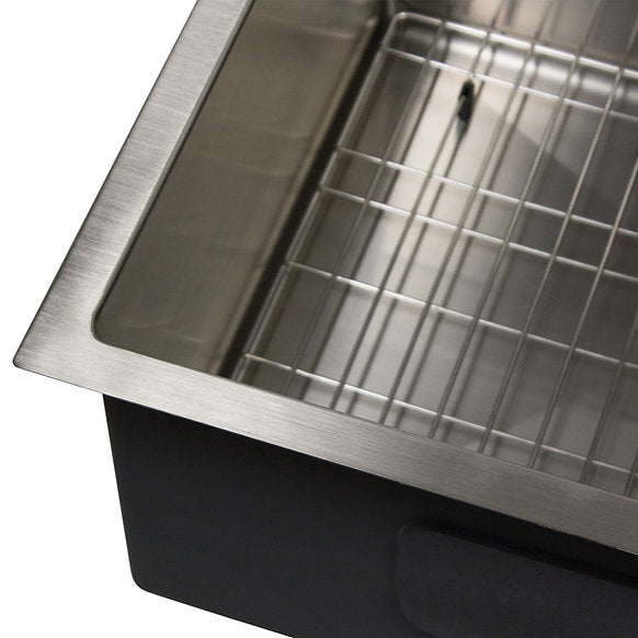 Nantucket Sinks - 23"x18" Marine-Grade Stainless Steel Outdoor Undermount Sink Model# AW2318-16