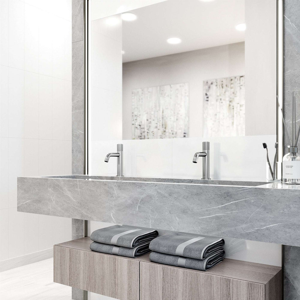 VIGO - Apollo Single Hole Bathroom Faucet In Brushed Nickel Model# VG01048BN