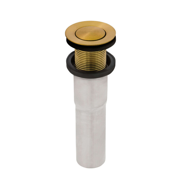 Ariaso Ruvati 16" x 13" Brushed Gold Rectangular Bathroom Sink Undermount – Model# RVH6106GG