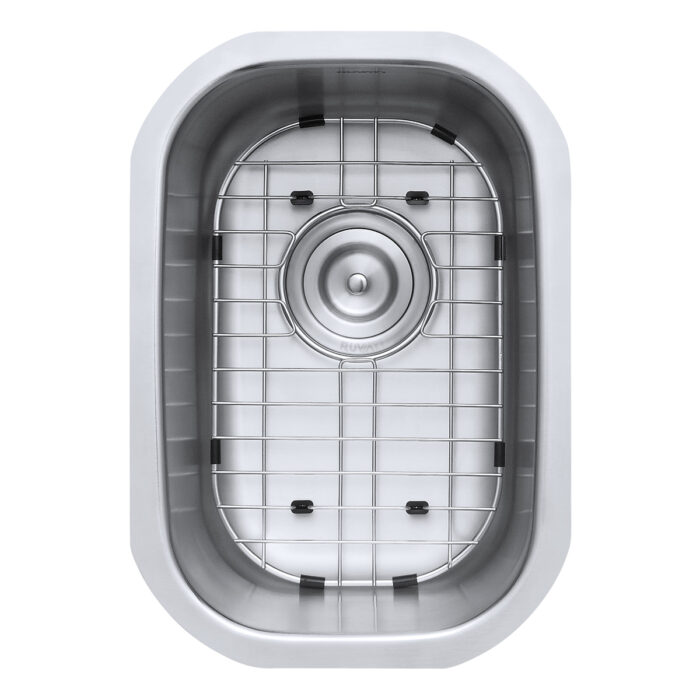 Parmi Model: RVM4111 Ruvati 12 x 18 inch Undermount 16 Gauge Stainless Steel Bar Prep Sink – RVM4111