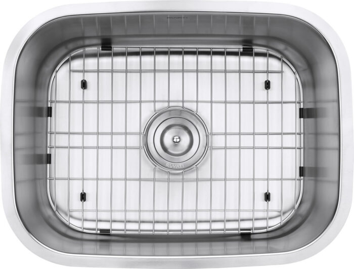 Parmi Model: RVM4132 Ruvati 24-inch Undermount 16 Gauge Stainless Steel Kitchen Sink Single Bowl – RVM4132