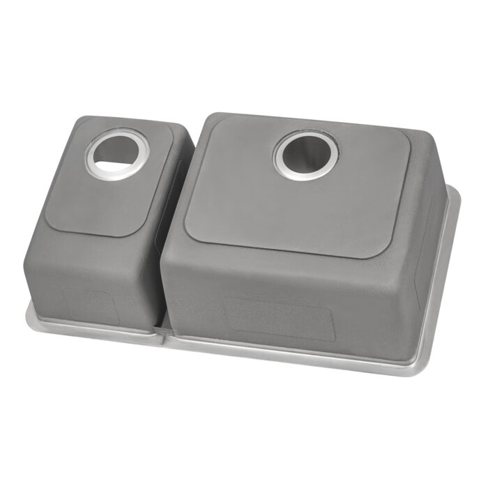 Modena Model: RVM5300 Ruvati 32-inch Undermount Kitchen Sink 70/30 Double Bowl 16 Gauge Stainless Steel – RVM5300