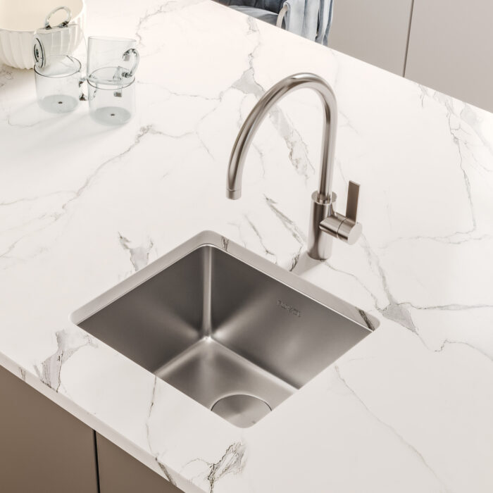 Modena Model: RVM5916 Ruvati 18-inch Undermount Bar Prep Kitchen Sink 16 Gauge Stainless Steel Single Bowl – RVM5916