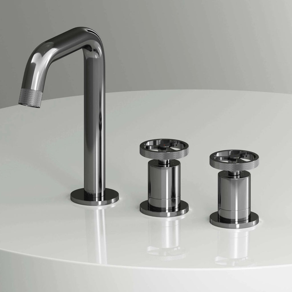 VIGO - Cass 2 Handle Widespread Bathroom Faucet In Chrome Model# VG01301CH