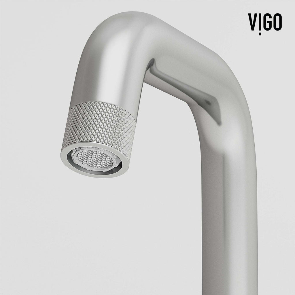 VIGO - Cass 2 Handle Widespread Bathroom Faucet In Chrome Model# VG01301CH